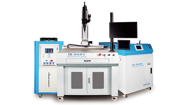 Three-axis/four-axis linkage fiber laser welding machine